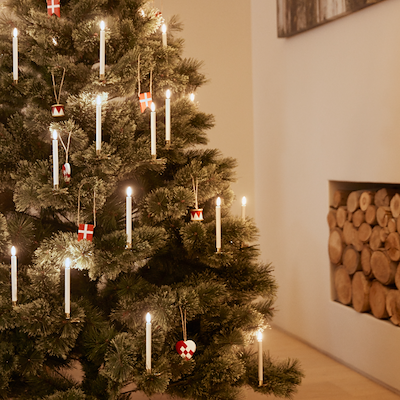 Uyuni Lighting clips guld til juletræslys 6 stk. H13 cm