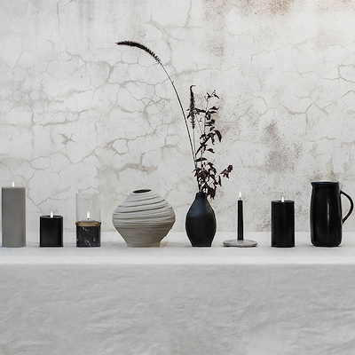 Uyuni Chamber lysestage marmor Ø 11,6 cm