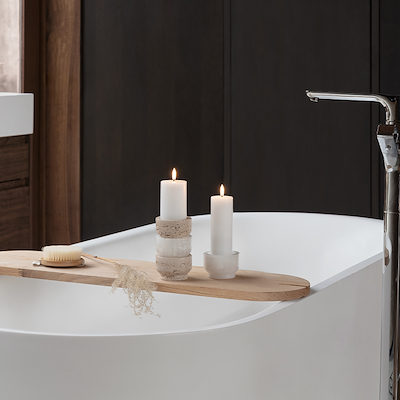 Uyuni Lighting LED bloklys hvid H14,5 cm