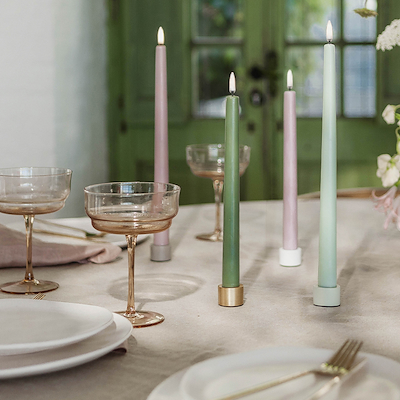 Uyuni Lighting lyseholder mat messing 2 stk.