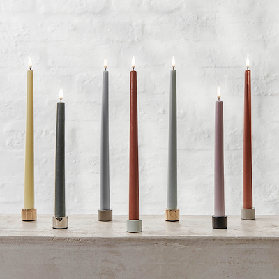 Uyuni Lighting lyseholder mat messing 2 stk.