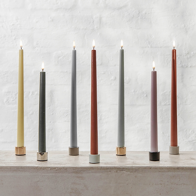 Uyuni Lighting lyseholder mat messing 2-pk 3,25x2