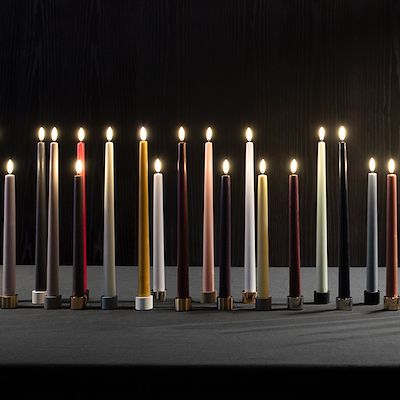 Uyuni Lighting lyseholder mat messing 2 stk.