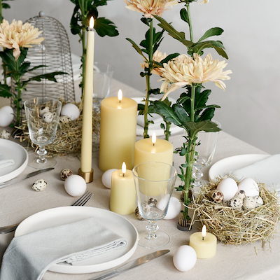 Uyuni Lighting lyseholder mat messing 2 stk.