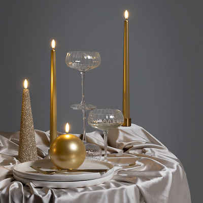 Uyuni Lighting lyseholder mat messing 2 stk.