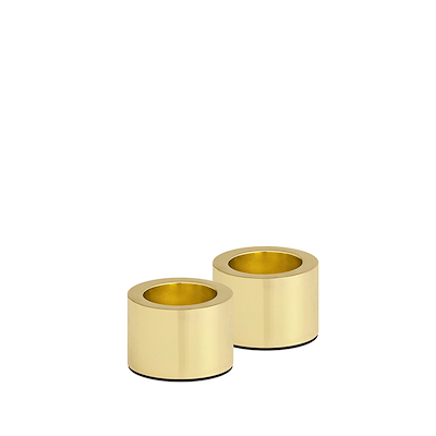 Uyuni Lighting lyseholder mat messing 2 stk.