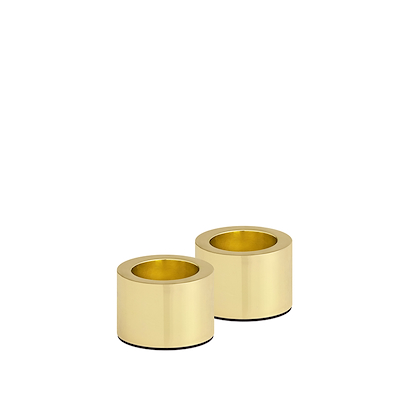 Uyuni Lighting lyseholder mat messing 2-pk 3,25x2