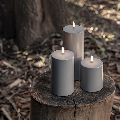 Uyuni Lighting Outdoor LED bloklys outdoor sandstoneH15 cm