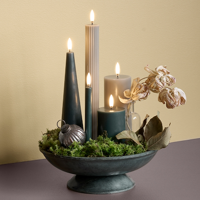 Uyuni Lighting LED bloklys sand glat H15,2 cm