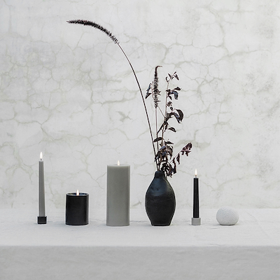 Uyuni Lighting LED stagelys 2 stk. sand H20,5 cm