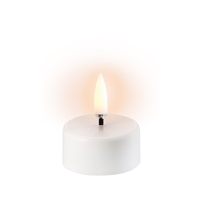 Uyuni Lighting LED fyrfadslys hvid H3,9 cm