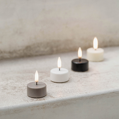 Uyuni Lighting LED fyrfadslys hvid H4 cm