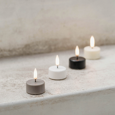 Uyuni Lighting LED fyrfadslys hvid H4 cm