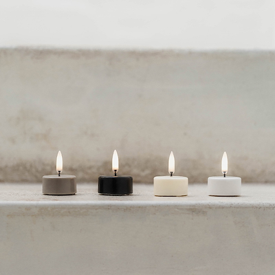 Uyuni Lighting LED fyrfadslys hvid H4 cm