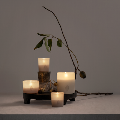 Uyuni Lighting LED glas lys vanilla H6 cm