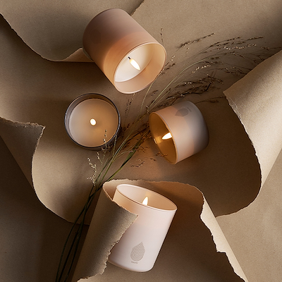 Uyuni Lighting LED glas lys vanilla H10,2 cm