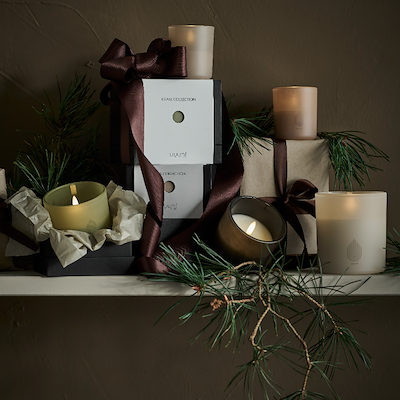 Uyuni Lighting LED glas lys vanilla H10,2 cm