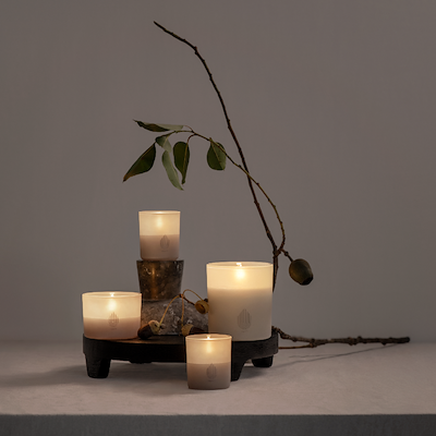 Uyuni Lighting LED glas lys vanilla H10,2 cm