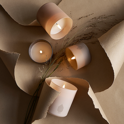 Uyuni Lighting LED glas lys vanilla H10,2 cm