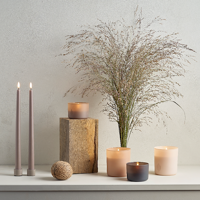 Uyuni Lighting LED glas lys vanilla H10,2 cm