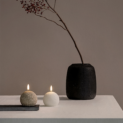 UYUNI LED Snowball glitterlys hvid H7 cm