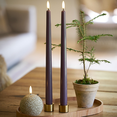 UYUNI LED Snowball glitterlys champagne H7 cm