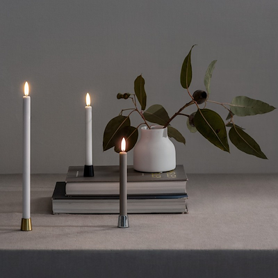 Uyuni Lighting lysestage mini taper messing 2 stk. H2,3 cm