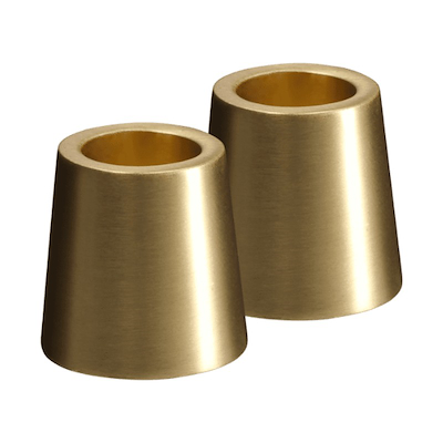 UYUNI lysestage mini taper messing H2,3 cm 2 stk.