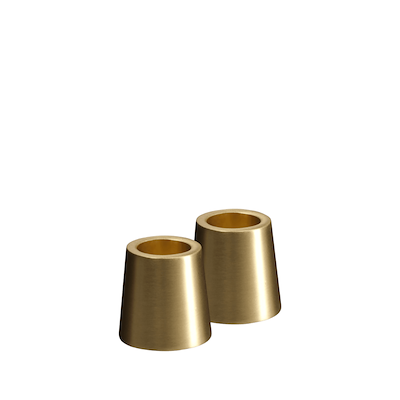 Uyuni Lighting lysestage mini taper messing 2 stk. H2,3 cm