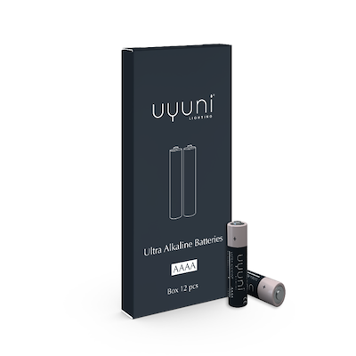 Uyuni Ligthing Ultra alkaline AAAA batteri 1,5V 12 stk.