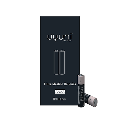 Uyuni Ligthing Ultra alkaline AAAA batteri 1,5V 12 stk.