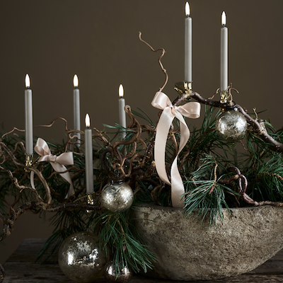 Uyuni Lighting clips til mini taper lys guldfarve 6 stk.