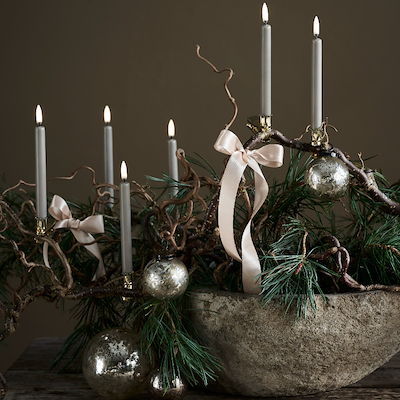 Uyuni Lighting clips til mini taper lys guldfarve 6 stk.