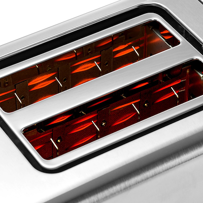 OBH Nordica Bronx brødrister sort