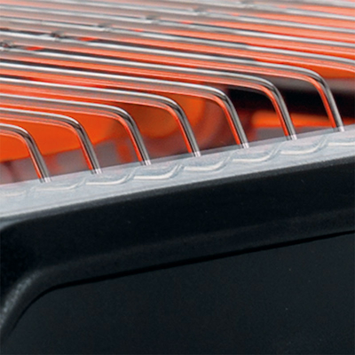 OBH Nordica Horizon Steel brødrister sort