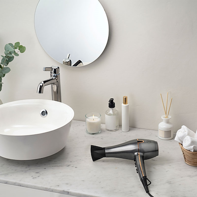 Obh Nordica Keratin Care hårtørrer grå