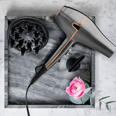 Obh Nordica Keratin Care hårtørrer grå