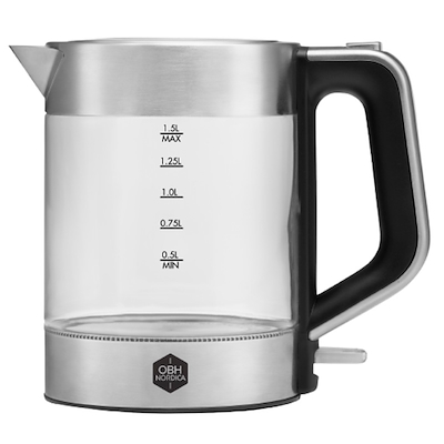 OBH Nordica Venice elkedel klar 1.5 liter 2200 watt