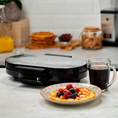 OBH Nordica Deluxe hjerteformet vaffeljern dobbelt