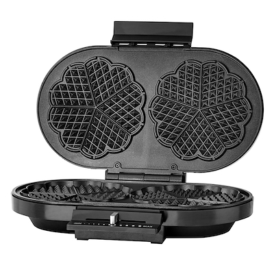 OBH Nordica Deluxe hjerteformet vaffeljern dobbelt