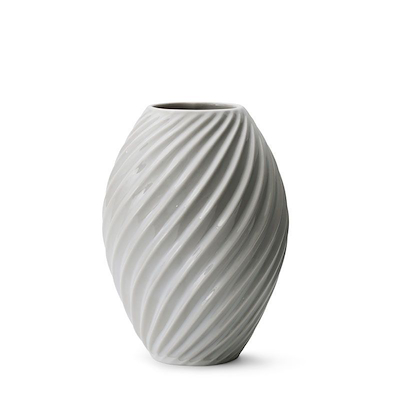 Morsø River vase hvid 16 cm