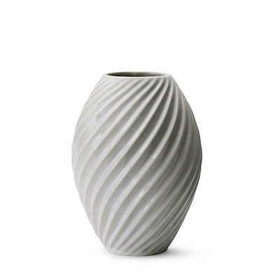 Morsø River vase 21 cm hvid
