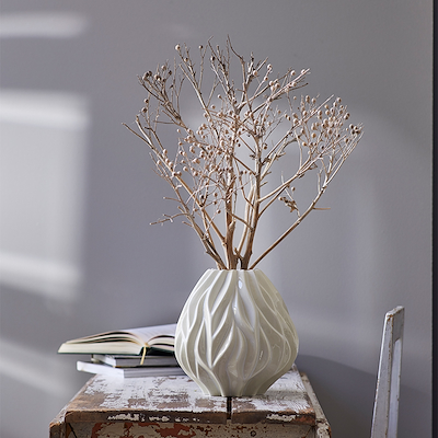 Morsø Flame vase hvid 23 cm