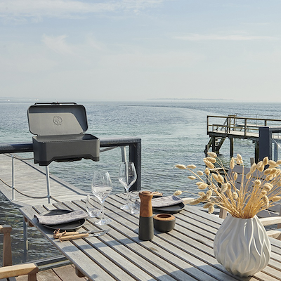 Morsø Balcone elgrill grå 1900 watt