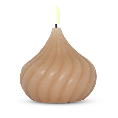 ENJOY LED lys snoet 10x10 cm med timerfunktion sand