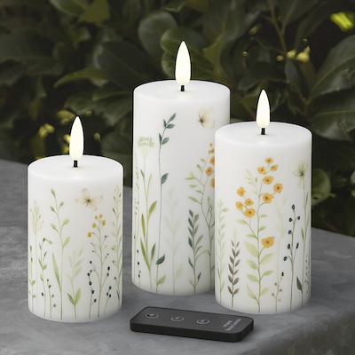 Enjoy LED bloklys grøftekant Ø 7 cm 3 stk.