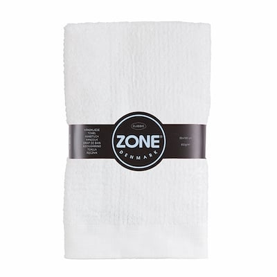 Zone Classic håndklæde hvid 50x100 cm