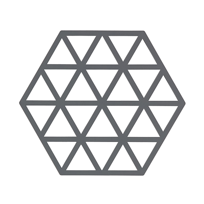 Bordskåner Triangles cool grey