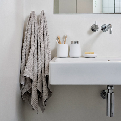 Zone Classic håndklæde lysegrå 50x100 cm