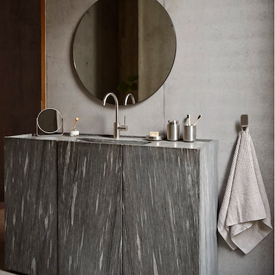 Zone Classic håndklæde lysegrå 50x100 cm